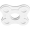 Ekena Millwork Luna Architectural Grade PVC Contemporary Ceiling Medallion, 10"OD x 3"ID x 3 1/2"C x 1"P CMP10LA-03000 - alternate 4